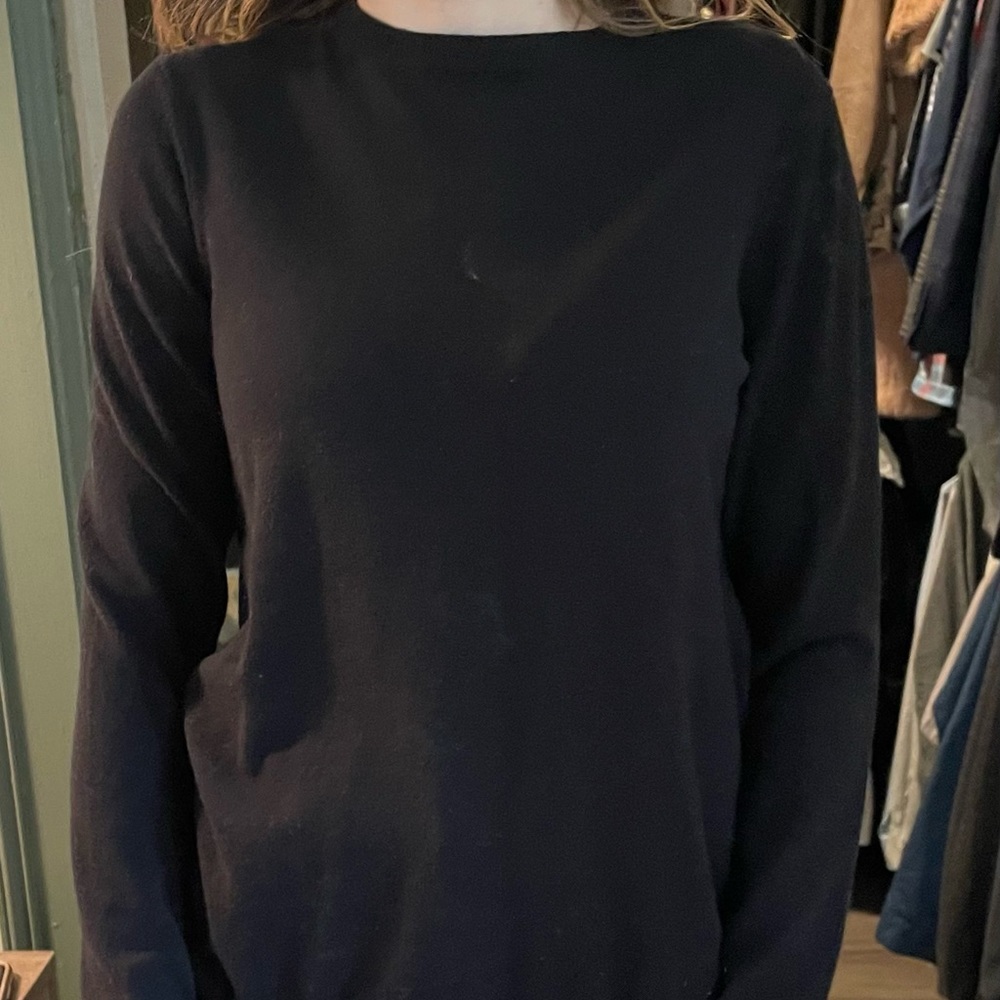 Black sweater